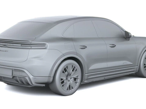 Porsche Macan GTS 2026 Modello 3D