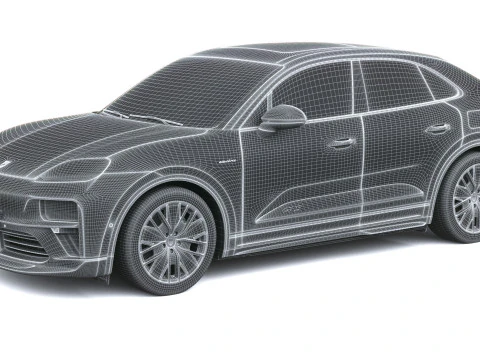 Porsche Macan GTS 2026 Modello 3D