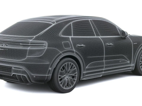 Porsche Macan GTS 2026 Modello 3D