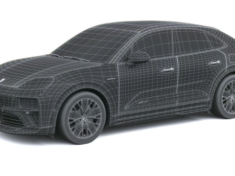 Porsche Macan GTS 2026 Modello 3D