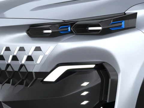 Renault Filante 2027 3D Model