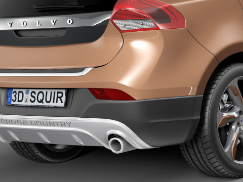 Volvo V40 Cross Country 2013 Modelo 3D