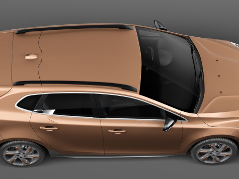 Volvo V40 Cross Country 2013 Modelo 3D