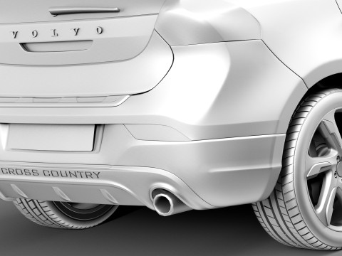 Volvo V40 Cross Country 2013 Modelo 3D