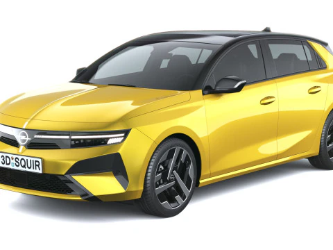 Opel Astra 2026 3D Model