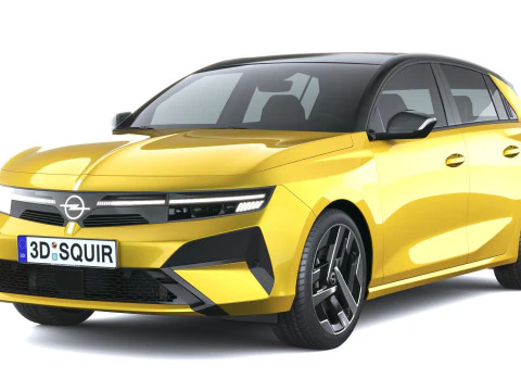 Opel Astra 2026 3D Model