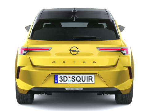 オペル アストラ 2026 3Dモデル