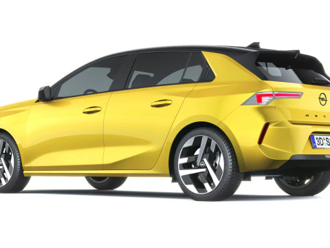 Opel Astra 2026 3D Model
