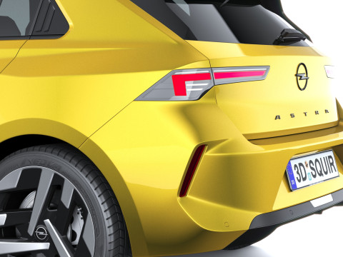オペル アストラ 2026 3Dモデル