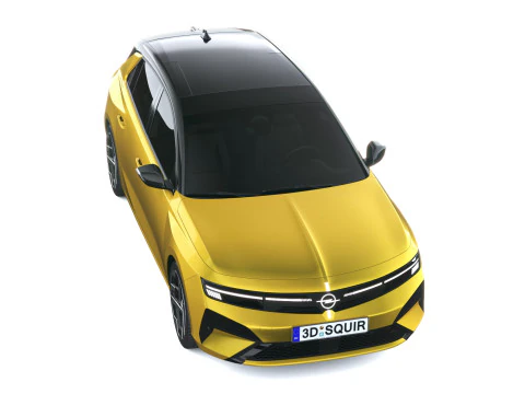 Opel Astra 2026 3D Model
