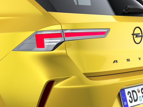 オペル アストラ 2026 3Dモデル