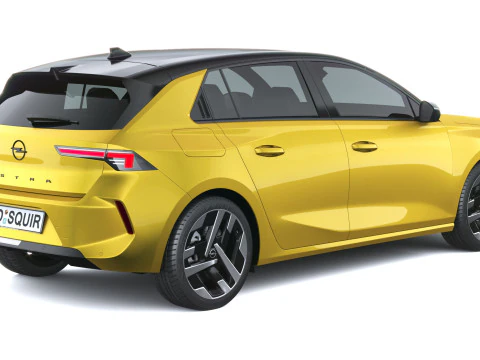 Opel Astra 2026 3D Model