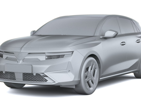 オペル アストラ 2026 3Dモデル