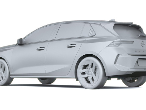 オペル アストラ 2026 3Dモデル