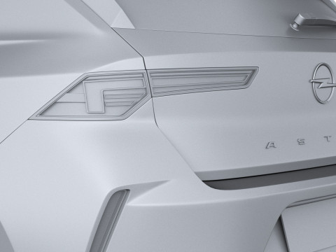 オペル アストラ 2026 3Dモデル