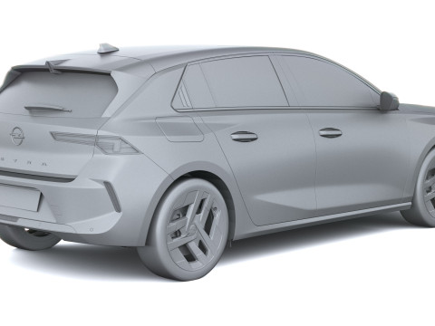 オペル アストラ 2026 3Dモデル