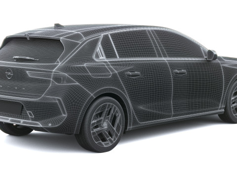 オペル アストラ 2026 3Dモデル