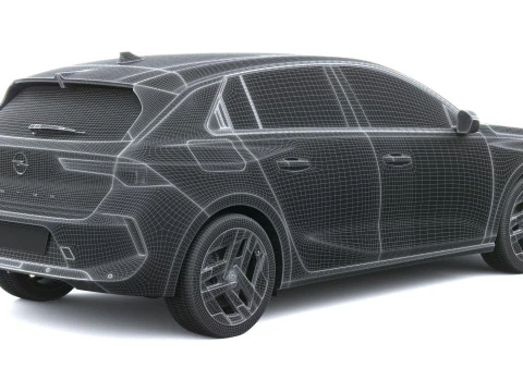 Opel Astra 2026 3D Model