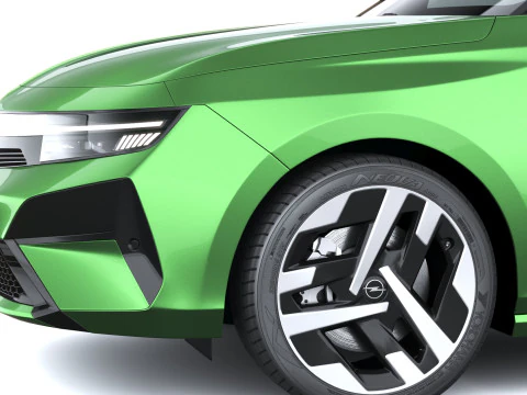 오펠 아스트라 스포츠 투어러 2026 3D 모델