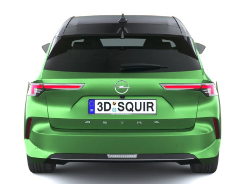 오펠 아스트라 스포츠 투어러 2026 3D 모델
