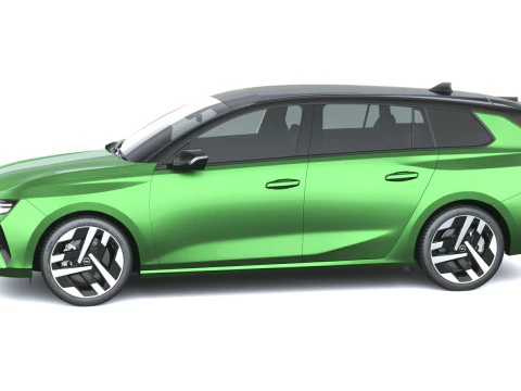 오펠 아스트라 스포츠 투어러 2026 3D 모델