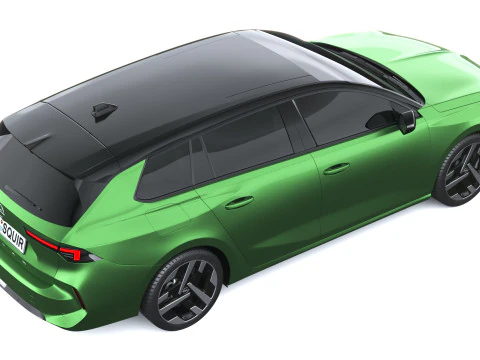 오펠 아스트라 스포츠 투어러 2026 3D 모델