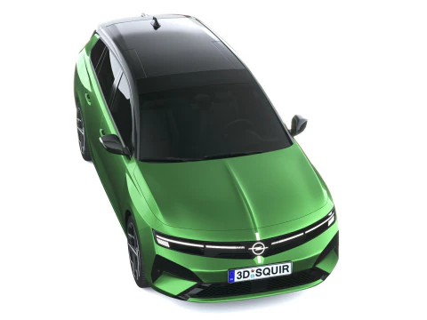 오펠 아스트라 스포츠 투어러 2026 3D 모델