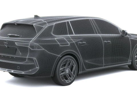 오펠 아스트라 스포츠 투어러 2026 3D 모델