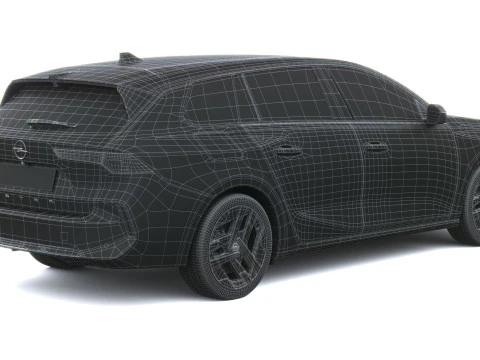 오펠 아스트라 스포츠 투어러 2026 3D 모델