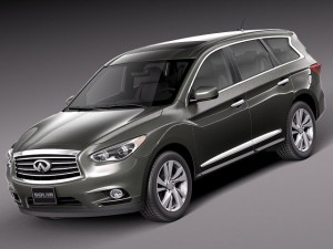 Infiniti JX 2013 3D 模型