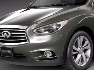 Infiniti JX 2013 3D Model