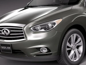 Infiniti JX 2013 3D Model