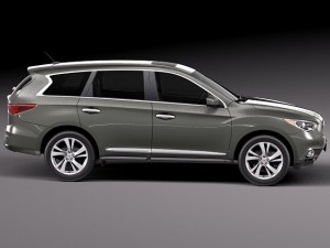 Infiniti JX 2013 3D Model