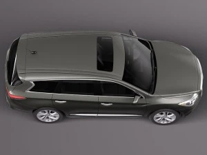 Infiniti JX 2013 3D Model