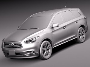 Infiniti JX 2013 3D Model