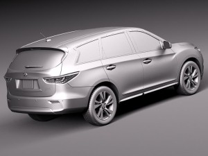Infiniti JX 2013 3D Model