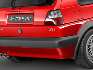 Volkswagen Golf GTI mk2 1983-1992 Modèle 3D