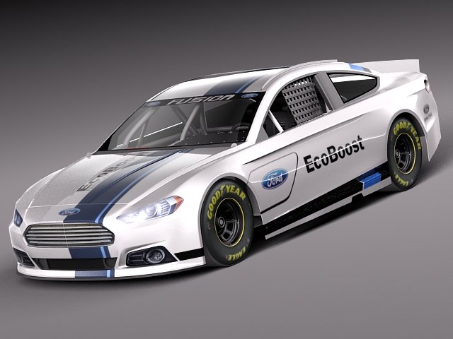 Fusion Nascar 2013 3D 모델 .c4d .max .obj .3ds .fbx .stl .blend 