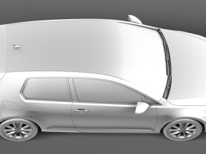 Volkswagen Golf VII 3-door 2013 3D Model