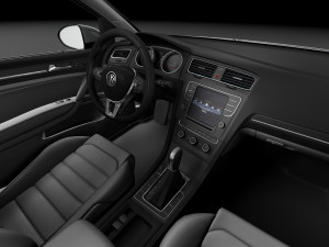 Volkswagen Golf VII 3-door 2013 3D Model