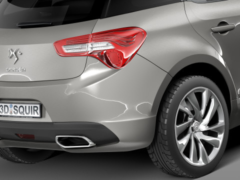 Citroen DS5 2013 3D Model