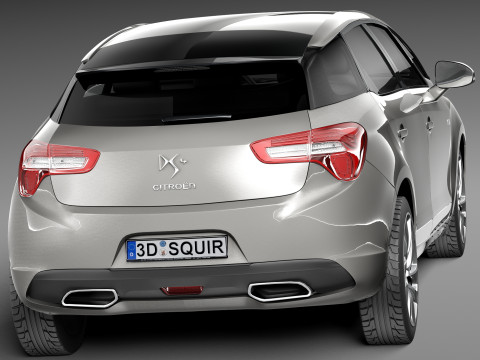 Citroen DS5 2013 3D Model