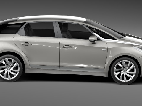 Citroen DS5 2013 3D Model
