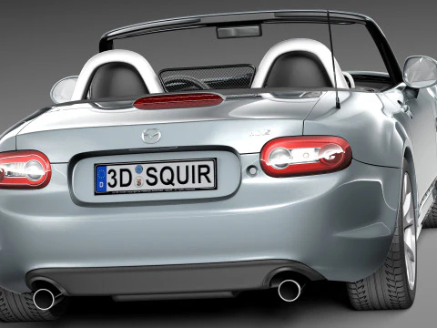 Mazda MX-5 2013 3D Model
