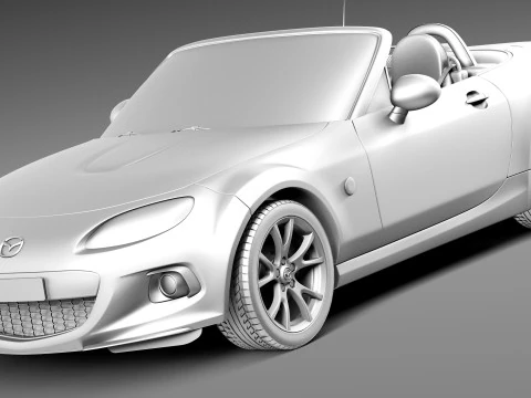 Mazda MX-5 2013 3D Model