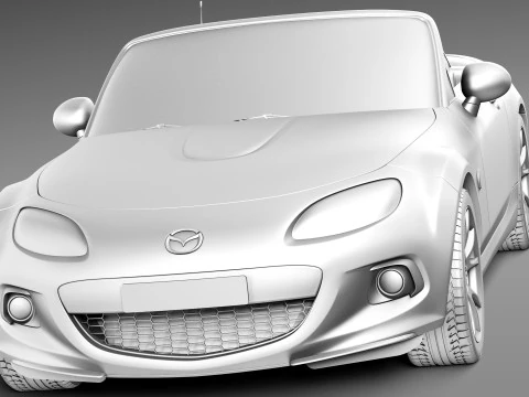 Mazda MX-5 2013 3D Model