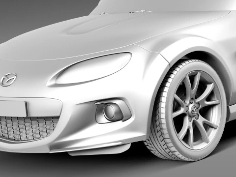 Mazda MX-5 2013 3D Model