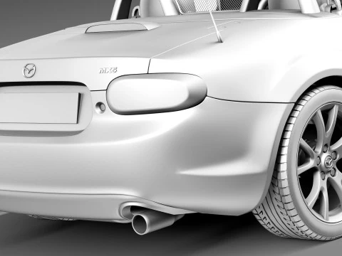 Mazda MX-5 2013 3D Model