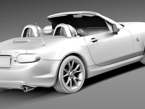 Mazda MX-5 2013 3D Model