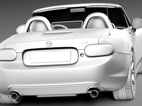 Mazda MX-5 2013 3D Model